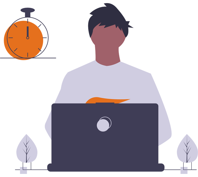 Save Time Illustration