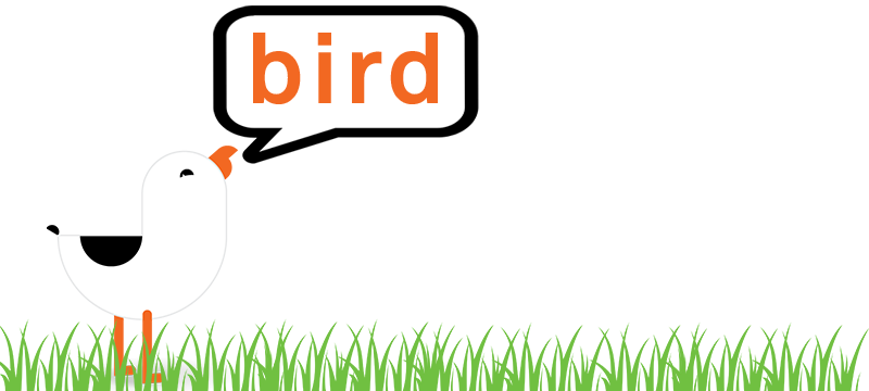 Bird is the Word Logo 2